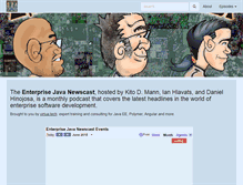 Tablet Screenshot of enterprisejavanews.com